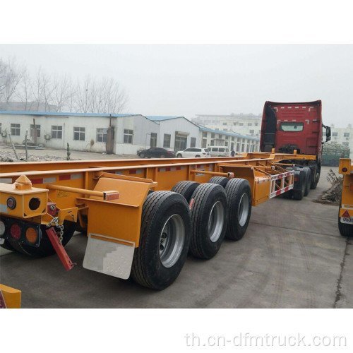 3 Axle Container Transport Skeleton Semi Trailer